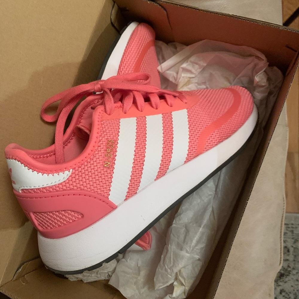 Pink Adidas size 7.5